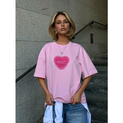 Футболка FEELZ, размер XS-S, розовый