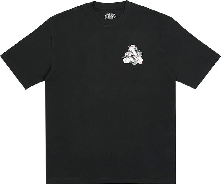 Футболка Palace Hesh Mit Fresh T-Shirt 'Black', черный