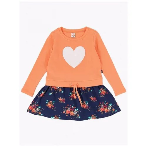 Платье Mini Maxi, модель 2776, цвет коралловый, размер 116