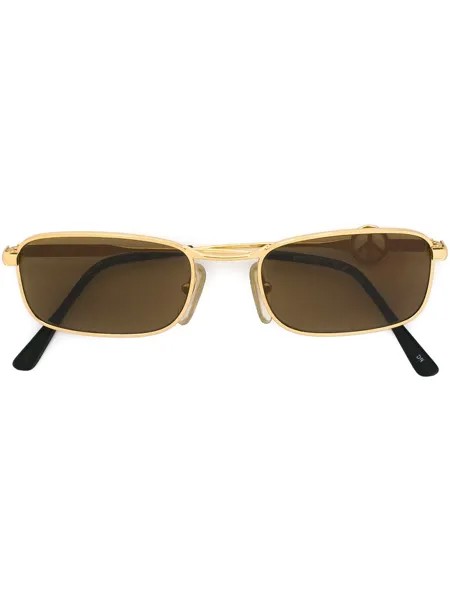Moschino Pre-Owned солнцезащитные очки с квадратной оправой