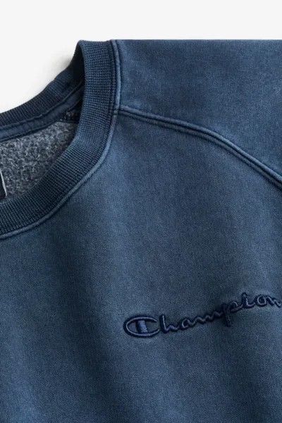 Толстовка с круглым вырезом H&M, синий