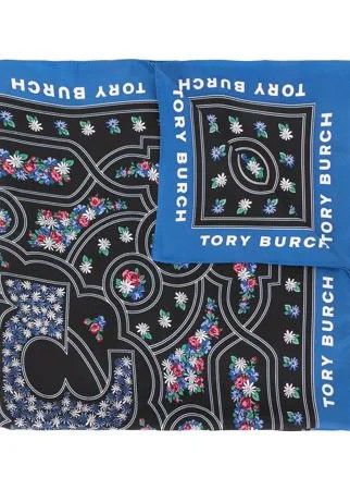 Tory Burch шарф с графичным принтом