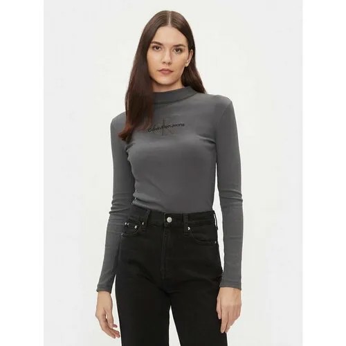 Лонгслив Calvin Klein Jeans, размер XL [INT], серый