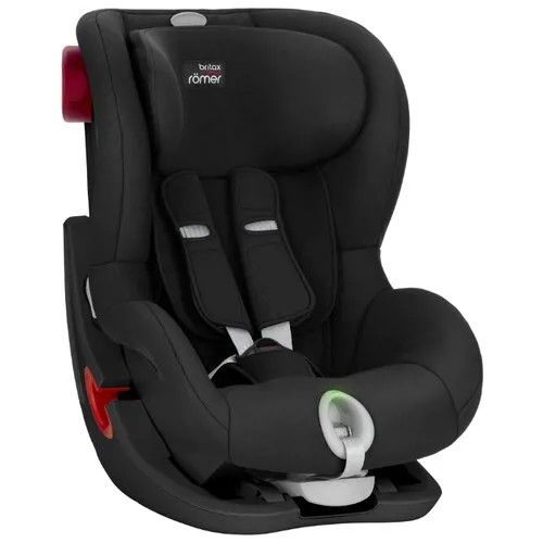 Автокресло группа 1 (9-18 кг) BRITAX ROMER King II LS, Cosmos Black black series