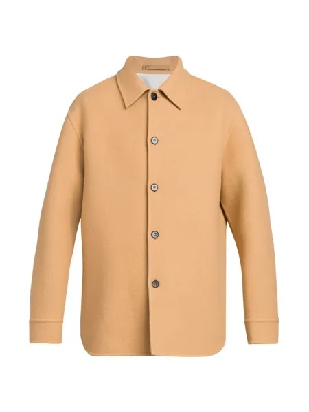 Куртка-рубашка из натуральной шерсти Jil Sander