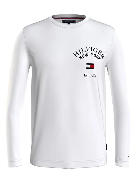 Лонгслив Tommy Hilfiger, белый