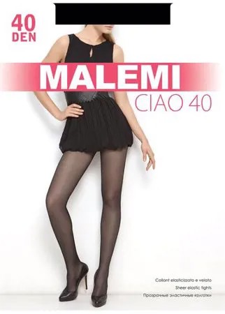 Колготки Malemi Ciao, 40 den, размер 4, черный