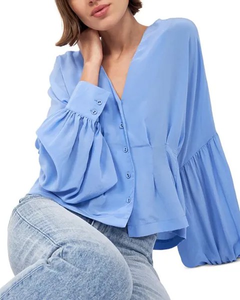 Шелковая блузка Mayson Joie, цвет Blue
