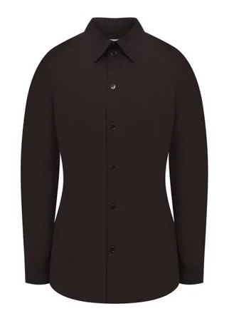 Хлопковая рубашка Bottega Veneta