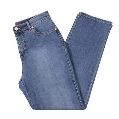 Gloria Vanderbilt Женские короткие джинсовые прямые джинсы с зауженными штанинами BHFO 9307