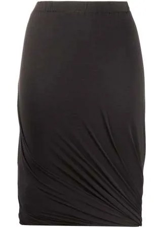 LANVIN Pre-Owned юбка 1990-х с драпировкой