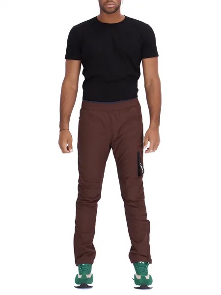 Спортивные брюки мужские NoBrand AD882116 коричневые 3XL