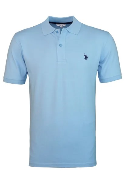 Поло U.S. Polo Assn. U.S. Polo Assn. Shirt Basic, светло-синий