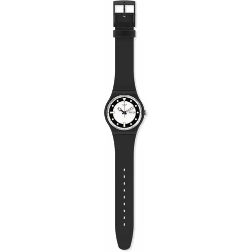 Наручные часы swatch, белый, черный