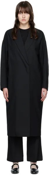 Черное пуховое пальто Mame Kurogouchi