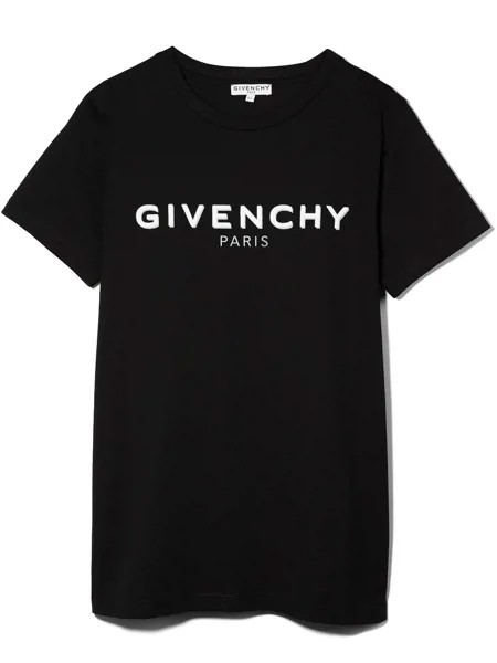 Givenchy Kids футболка с логотипом
