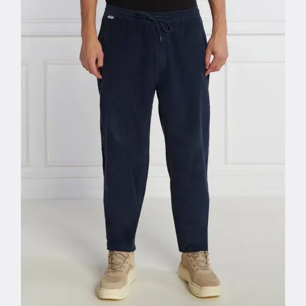 Вельветовые спортивные брюки оверсайз Tjm Tommy Hilfiger, синий
