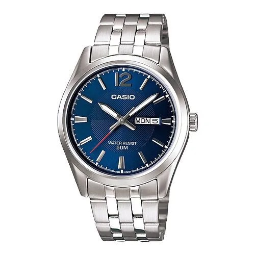 Наручные часы CASIO Collection MTP-1335D-2A, синий, серебряный