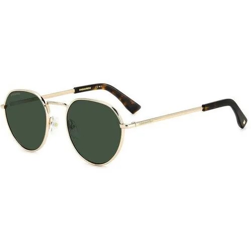 Солнцезащитные очки DSQUARED2 D2 0019/S 06J QT, коричневый, золотой