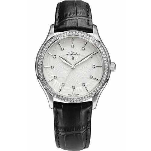 Наручные часы L'Duchen 60789, серебряный, белый