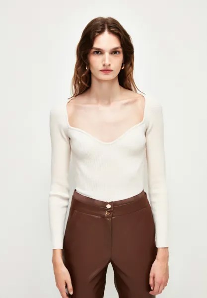 Свитер Collar Detailed adL, цвет vanilla