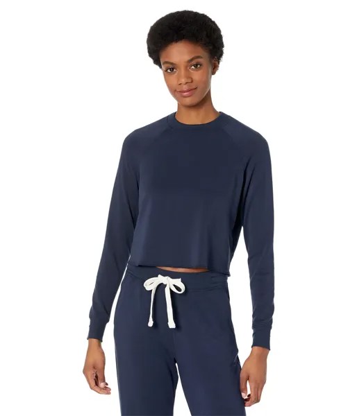Толстовка Splits59, Warm-Up Crop Fleece Sweatshirt