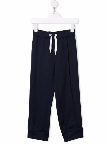 Fendi Kids спортивные брюки с контрастными полосками