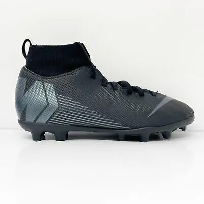 Черные футбольные бутсы Nike Boys Mercurial Superfly 6 AH7363-001, размер 4,5 года