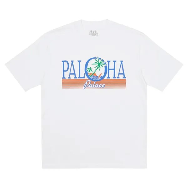 Футболка Palace Paloha T-Shirt 'White', белый