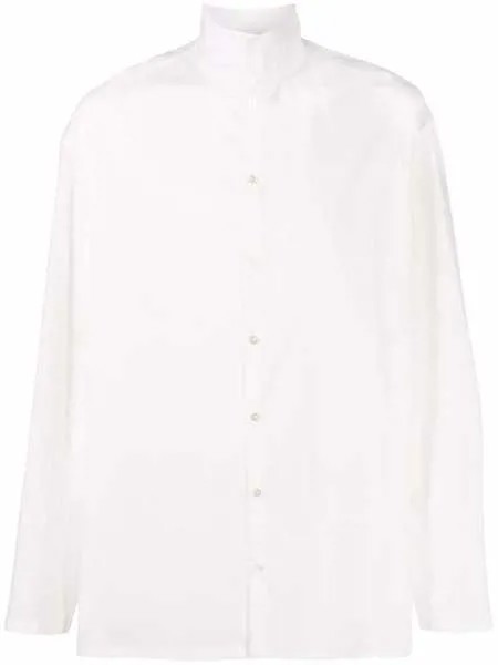 Lemaire рубашка с воротником-воронкой