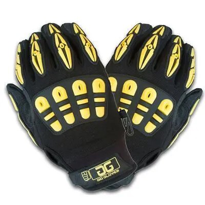 Gig Gear Extra Small Original Gig Gloves, черный/желтый, пара #GG1002XS