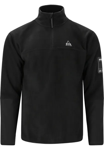 Пуловер SOS Fleece Laax, цвет 1001 Black