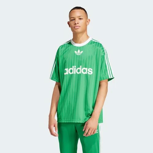 Футболка спортивная adidas Originals Originals, размер XS, зелeный