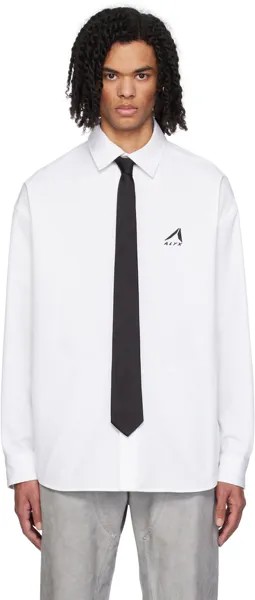 Белая рубашка оверсайз с логотипом 1017 Alyx 9Sm