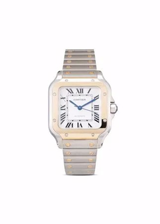 Cartier наручные часы Santos pre-owned 35 мм 2021-го года