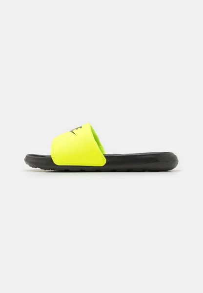 Шлепанцы VICTORI ONE SLIDE Nike Sportswear, цвет black/volt