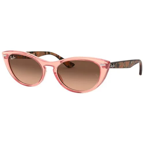 Солнцезащитные очки Ray-Ban, розовый, бесцветный