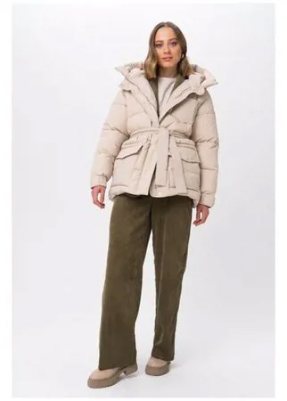 Утепленная куртка с накладными карманами Tom Farr T4F W3510.14 (210-1) Бежевый 50