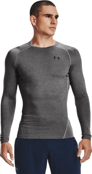 Лонгслив Under Armour HeatGear Armour Langarm Oberteil, серый