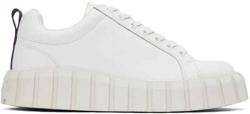 Белые Одесские кроссовки Eytys, цвет Leather white