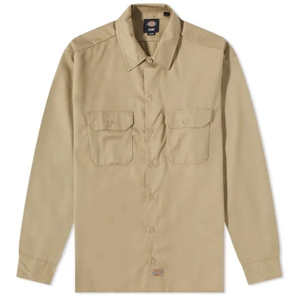 Рубашка Dickies Long Sleeve Work Shirt