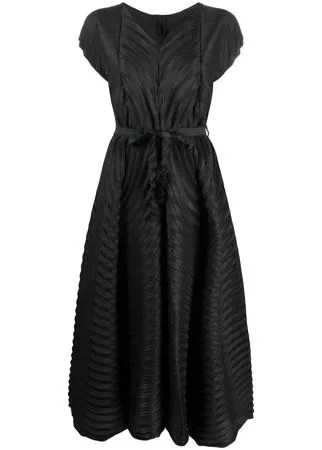 Issey Miyake расклешенное плиссированное платье