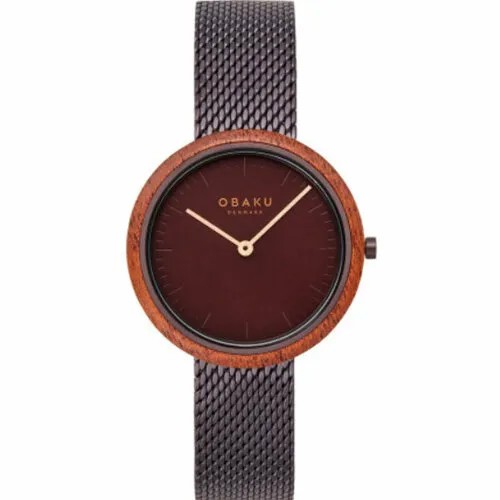 Наручные часы OBAKU, коричневый