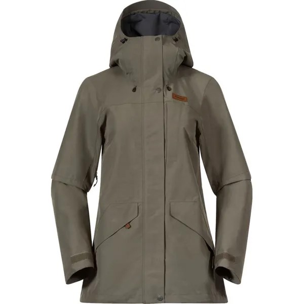 Женская куртка Nordmarka 2L Shell Bergans, оливковый