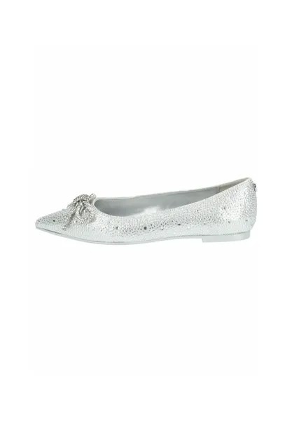 Классические балетки Steve Madden, цвет silver