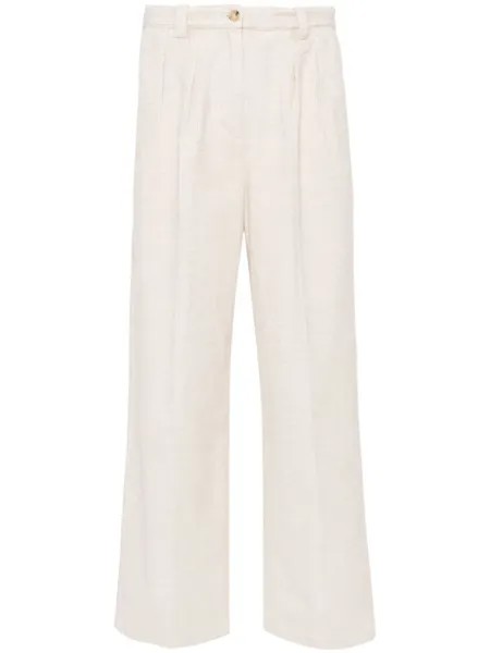 A.P.C. вельветовые брюки Tressie, нейтральный цвет