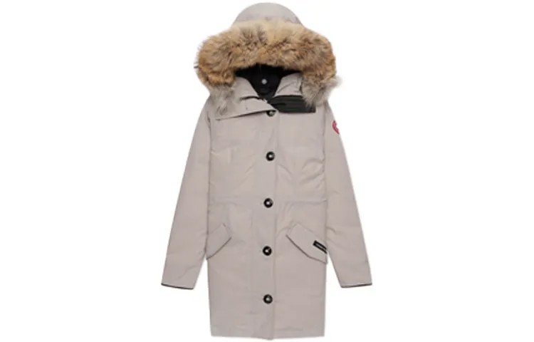 Женский пуховик Canada Goose, цвет stone gray