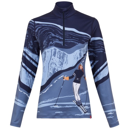 Термобелье Krimson Klover Elevation 1/4 Zip (Синий M)