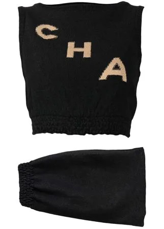 Chanel Pre-Owned комплект из топа и юбки 2019-го года