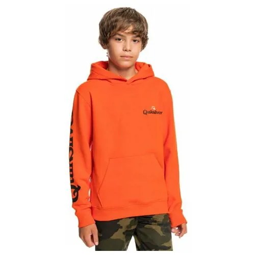 Детское Худи Quiksilver Stir It Up Cherry Tomato, Цвет оранжевый, Размер 8